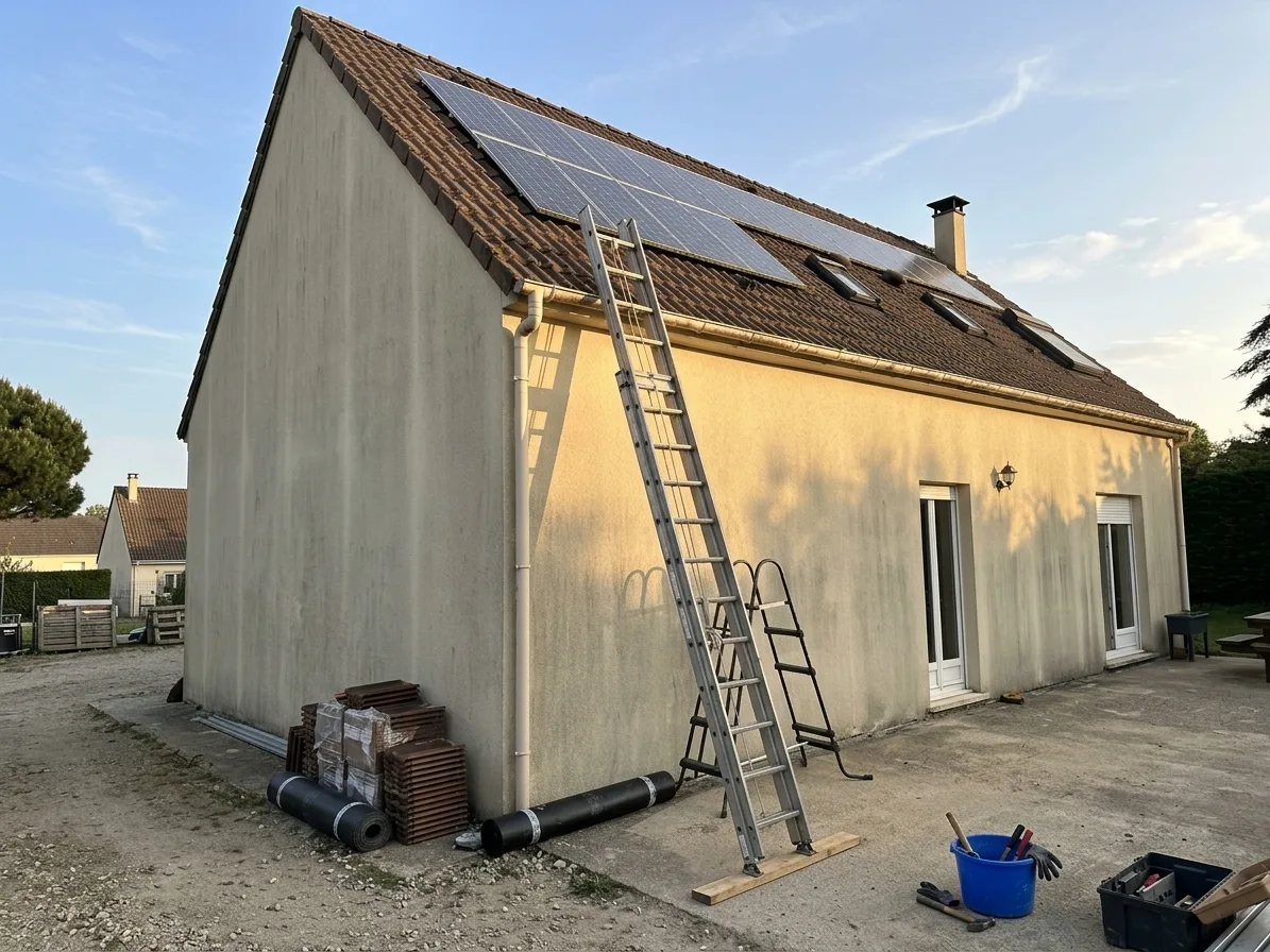 Démoussage de toiture à Moissy-Cramayel Démoussage de toiture à Moissy-Cramayel